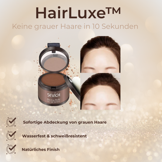 HairLuxe™ Haaransatzpuder