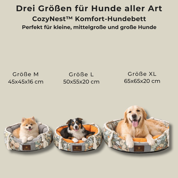 Kuscheliges Hunde-Sofa Komfortbett für Zuhause