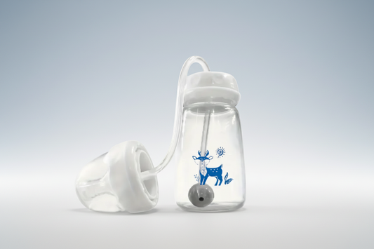 CalmiFlowᵀᴹ Selbsttrinkende Anti-Kolik Babyflasche