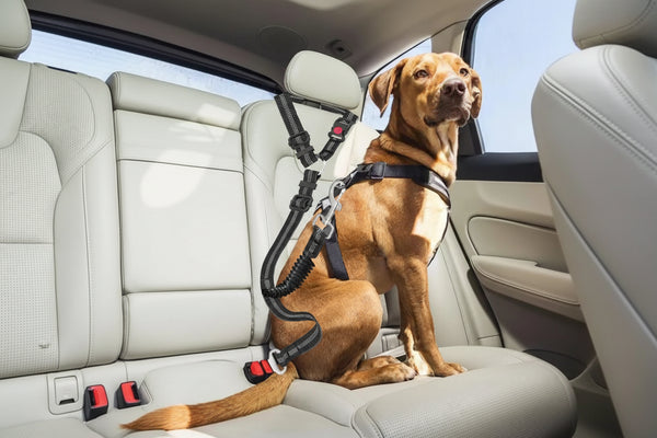 Robuster Verstellbarer Hunde-Sitzgurt Pro Für Autofahrten